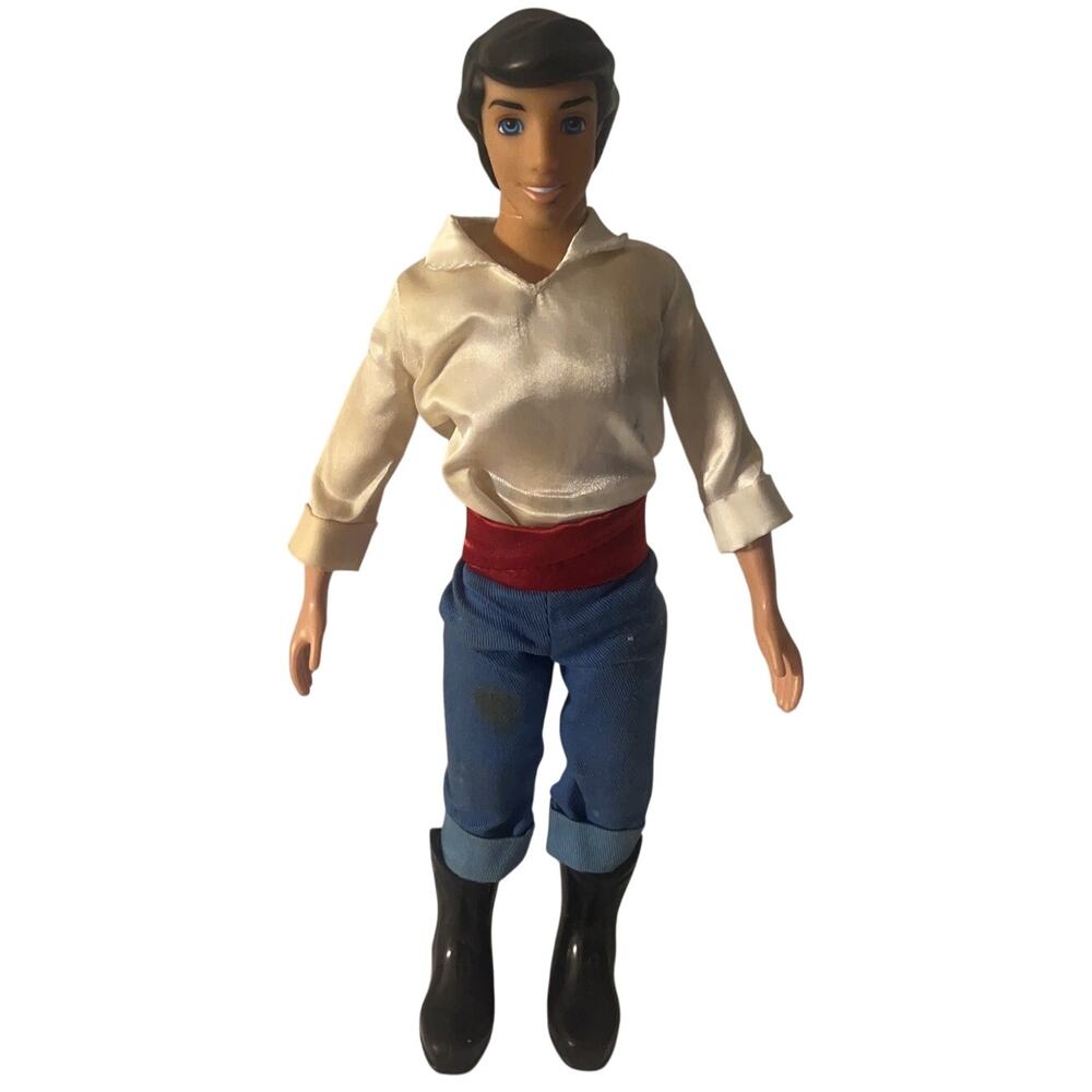 Disney Store The Little Mermaid Prince Eric 12" Fashion Doll